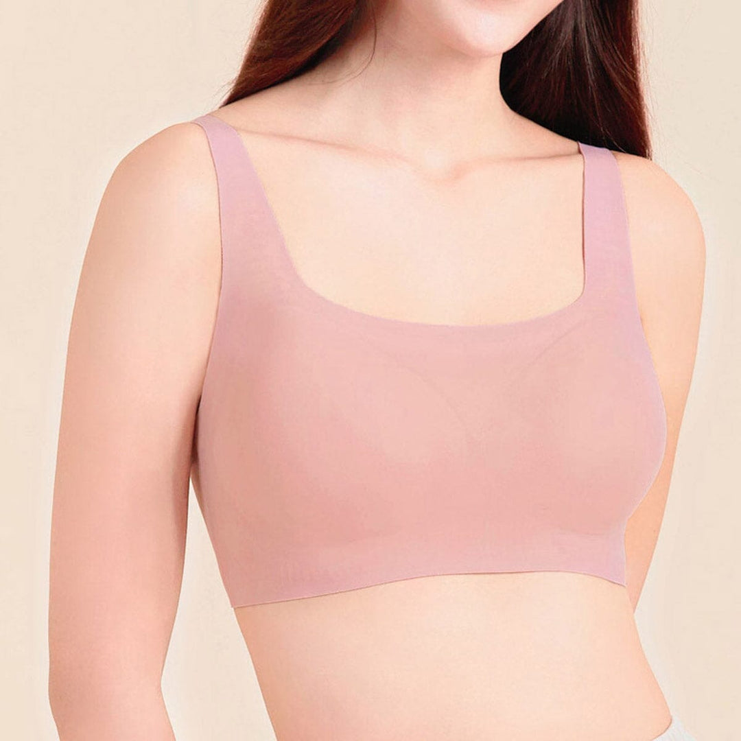 Invisible REsiltech™ Removable Pads Bra Top Bra Her Own Words 