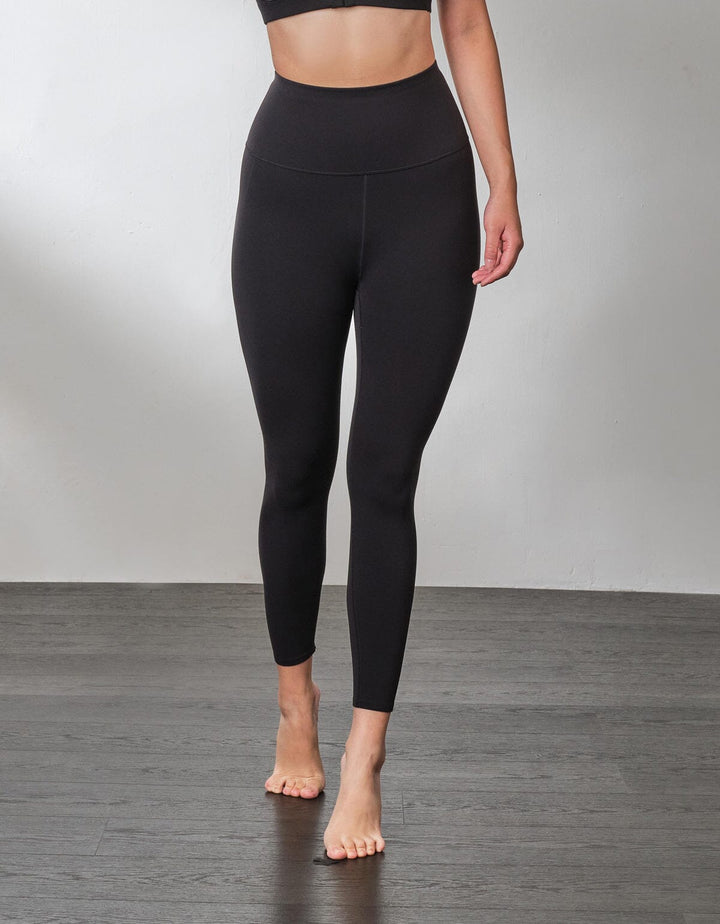 HOW- EFFORTLESS Mid Waist Cropped Sports Leggings Leggings Her own words SPORTS 