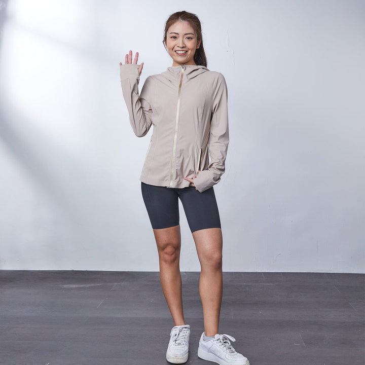 Float Lightweight UV Protection Cool Touch Slim Fit Jacket Tops Her own words SPORTS 