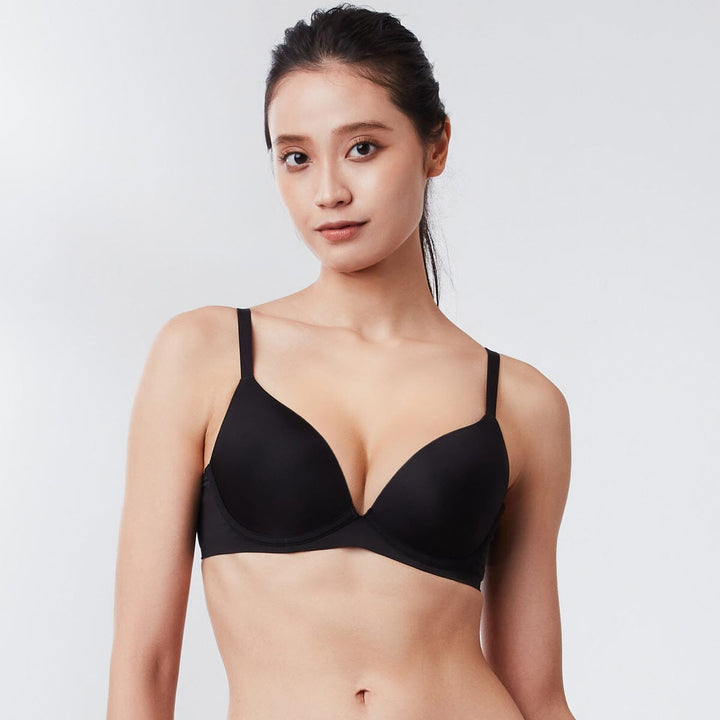 Signature REbiowire™ Flexi Wire Push Up Bra Bra Her Own Words Black 70B 