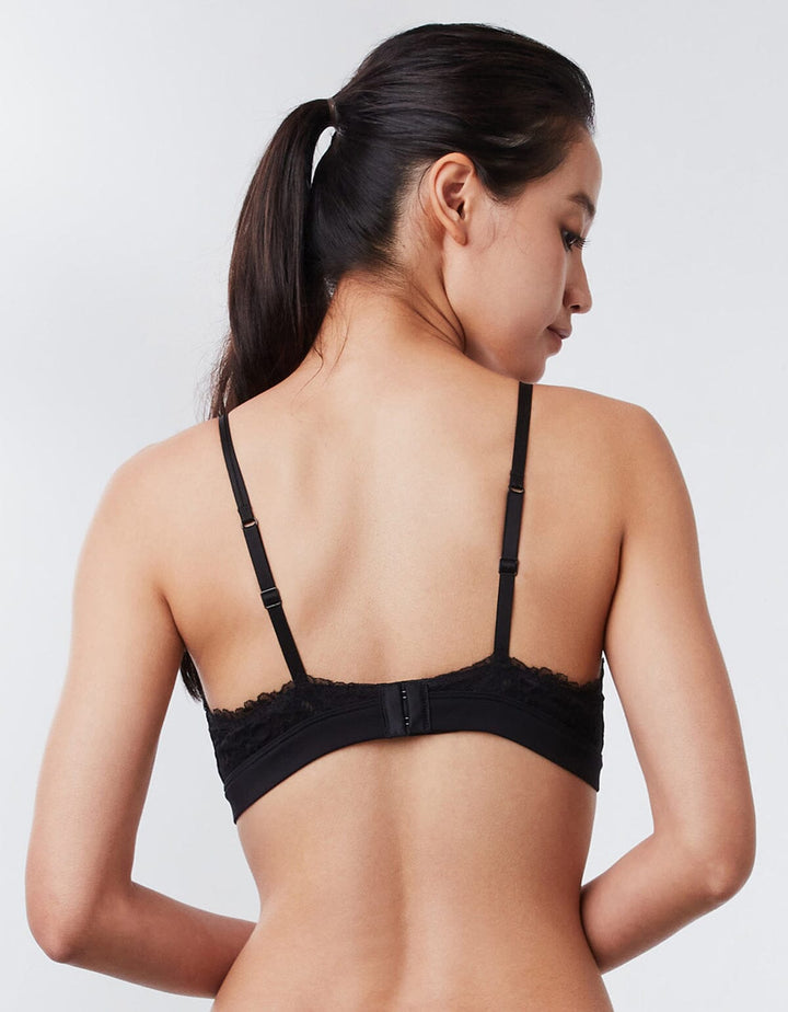 STYLIST Lace Triangle Bralette Bra Her own words 