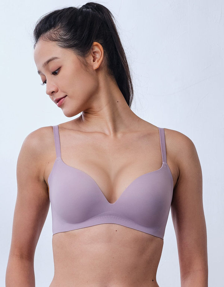 SIGNATURE Airy REmatrixpad™ REextraSkin™ REsiltech™ Wing Non Wired Medium Push Up Bra Bra Her own words 