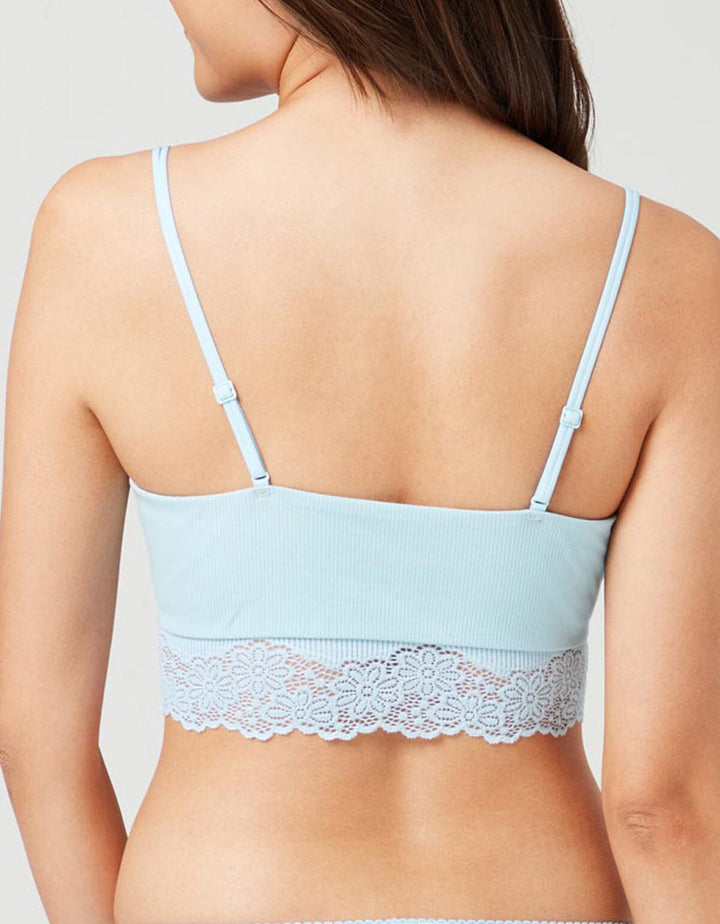 COTTON Longline Bra Top Bra Her own words 