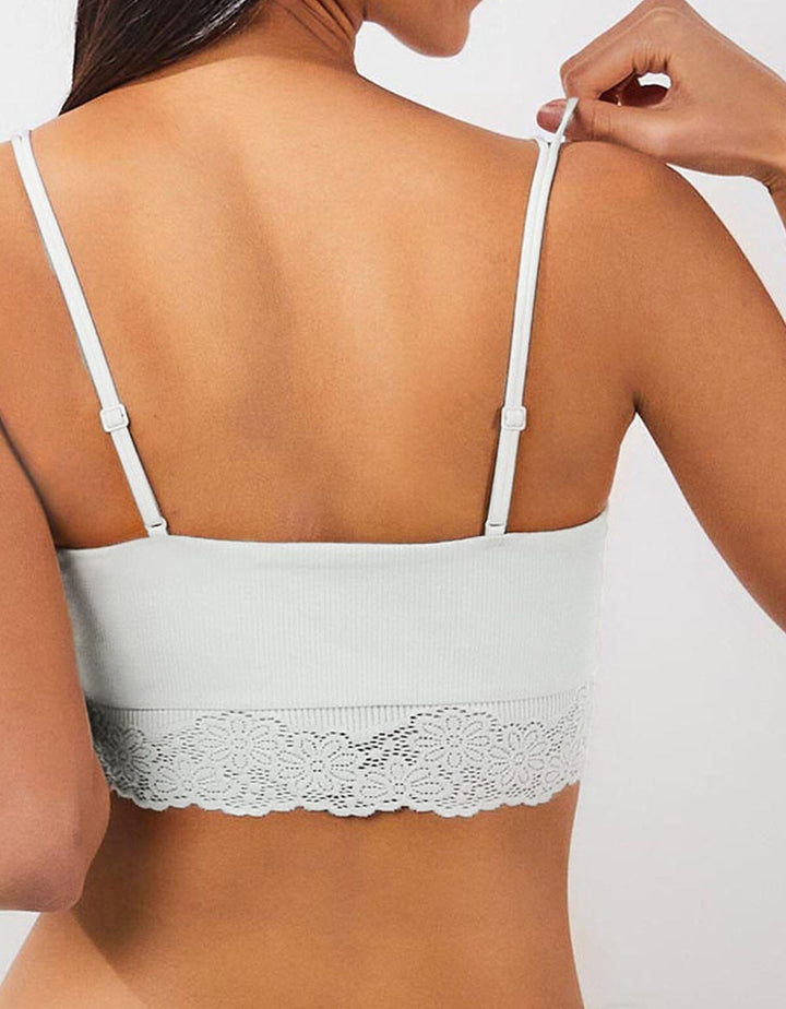 COTTON Longline Bra Top Bra Her own words 