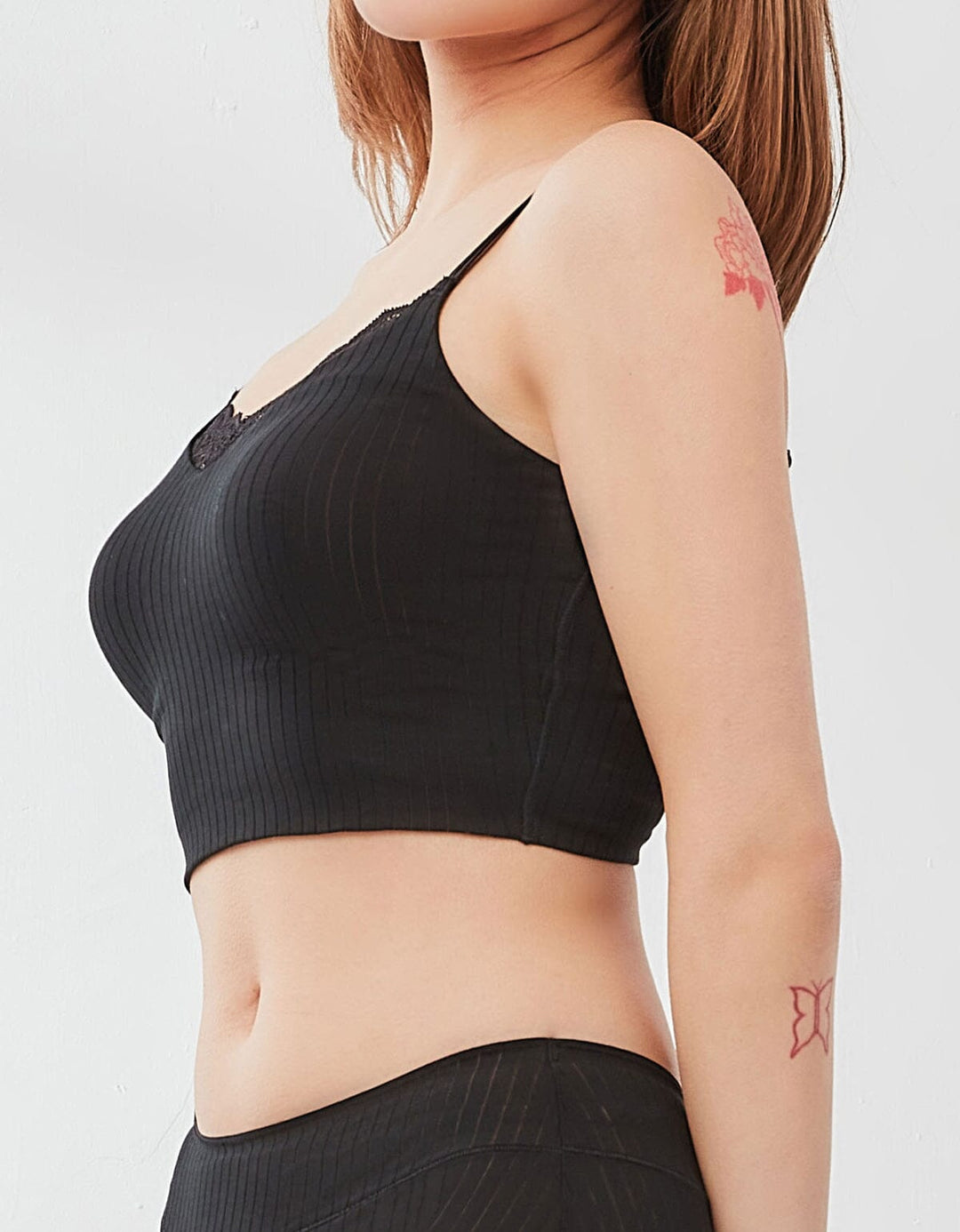 COTTON REextraSkin™ W-Shape Support Longline Bra Top Bra Her own words 