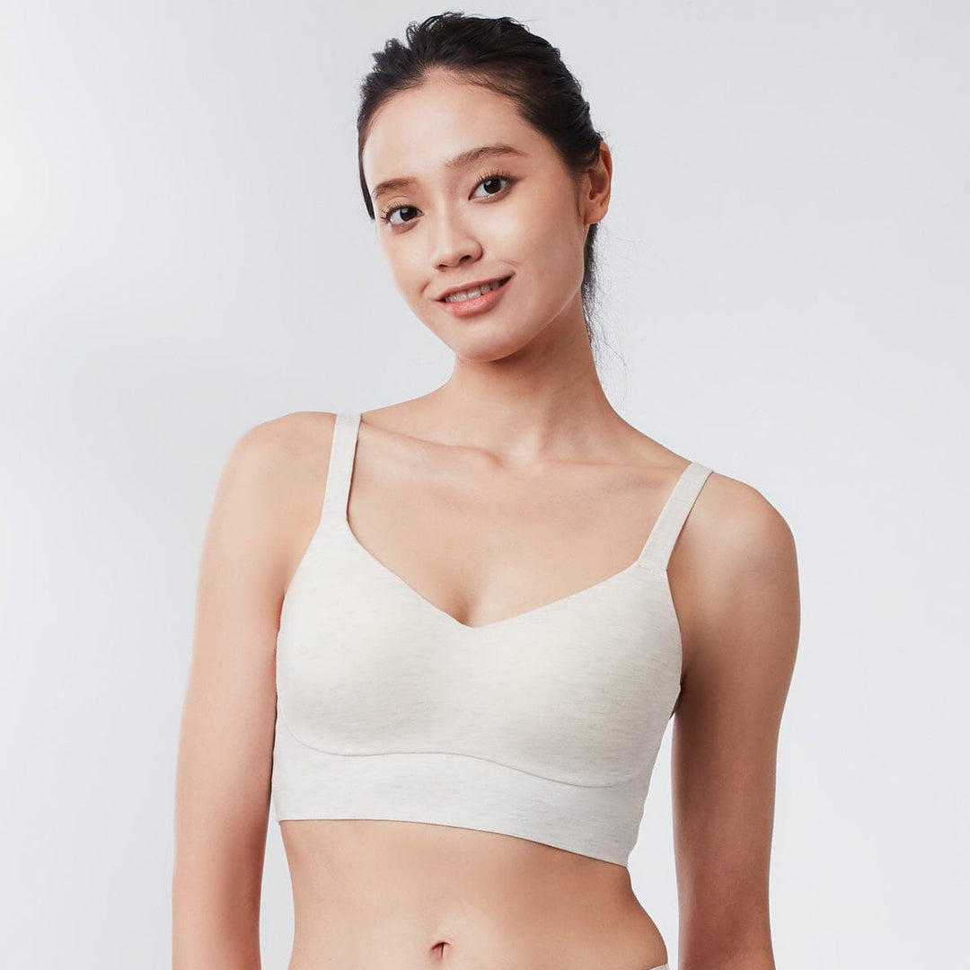 Organic Cotton REmarshmallowPad™ Sleeping Bra Bra Her Own Words 