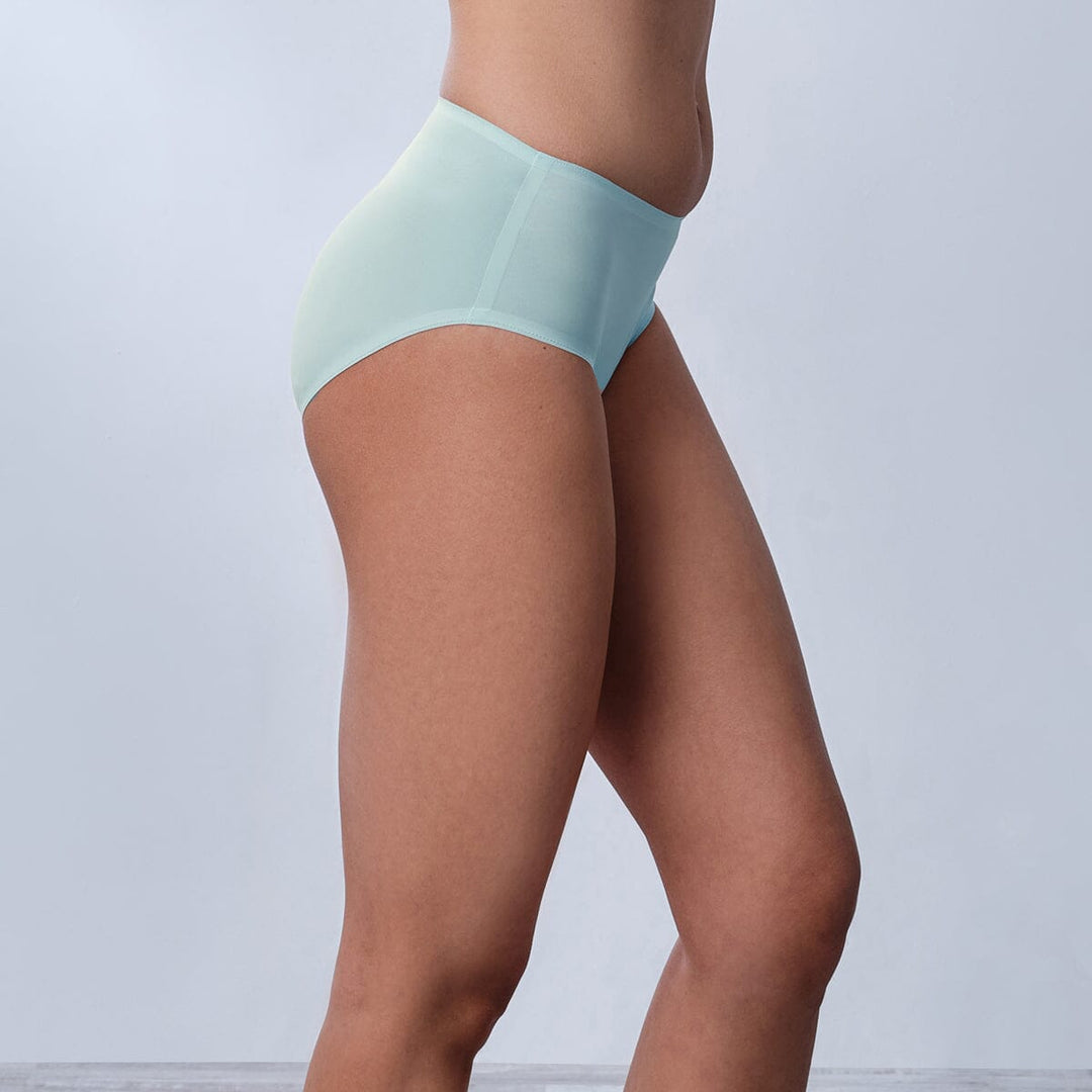 Breathable Rib fabric Brief Panty Panty Her own words 