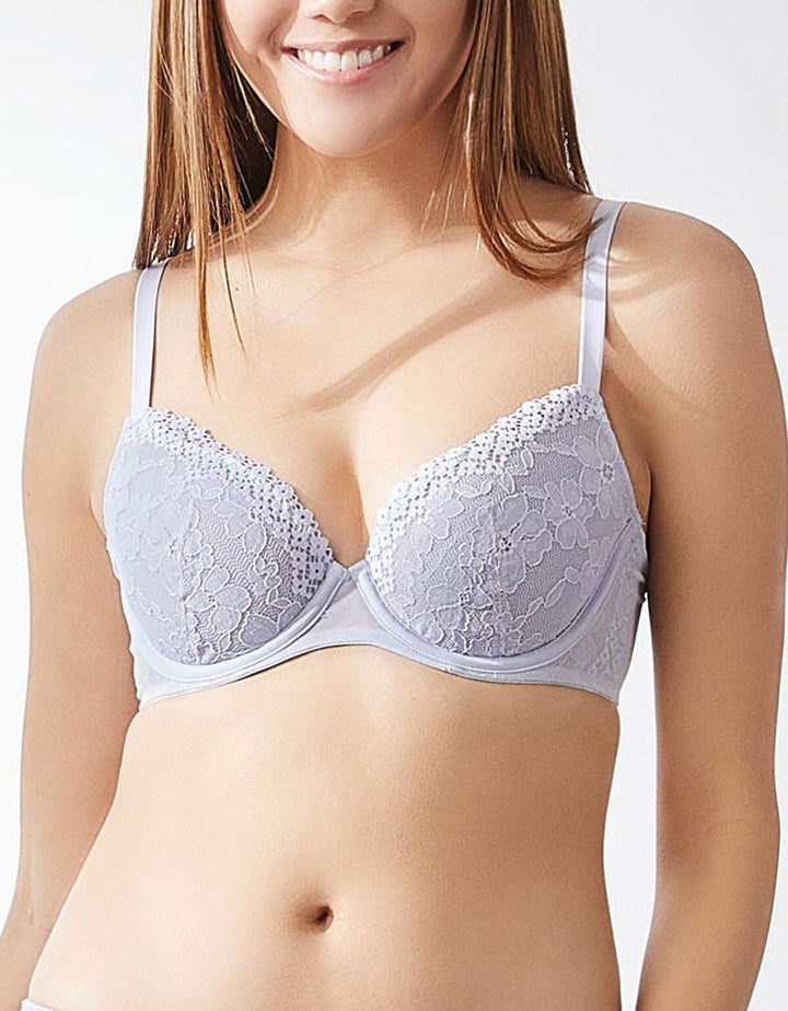 AIRY Spacer Cooling Lightly Lined Lace Bra Bra Her own words Gray Dawn 70B 