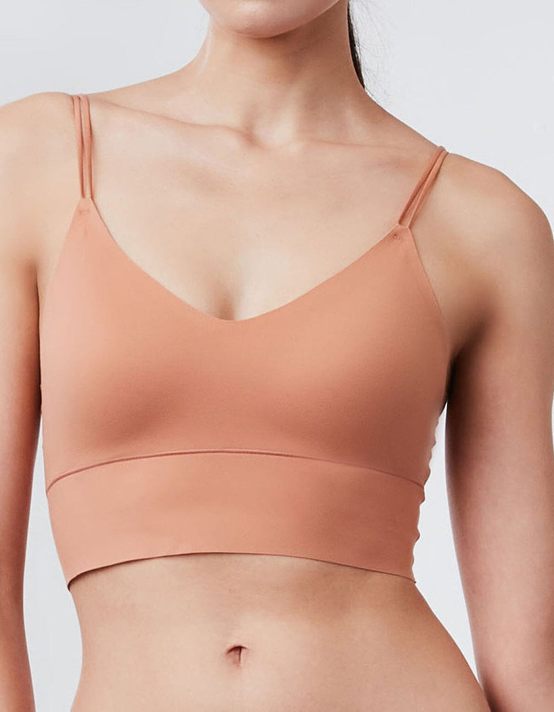 INVISIBLE REextraSkin™ Longline Triangle Bra Top Bra Her own words 