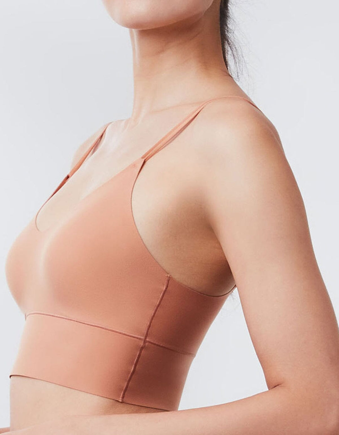 INVISIBLE REextraSkin™ Longline Triangle Bra Top Bra Her own words 