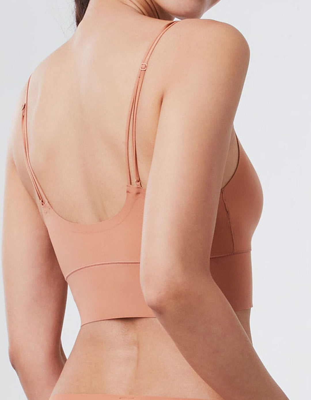 INVISIBLE REextraSkin™ Longline Triangle Bra Top Bra Her own words 