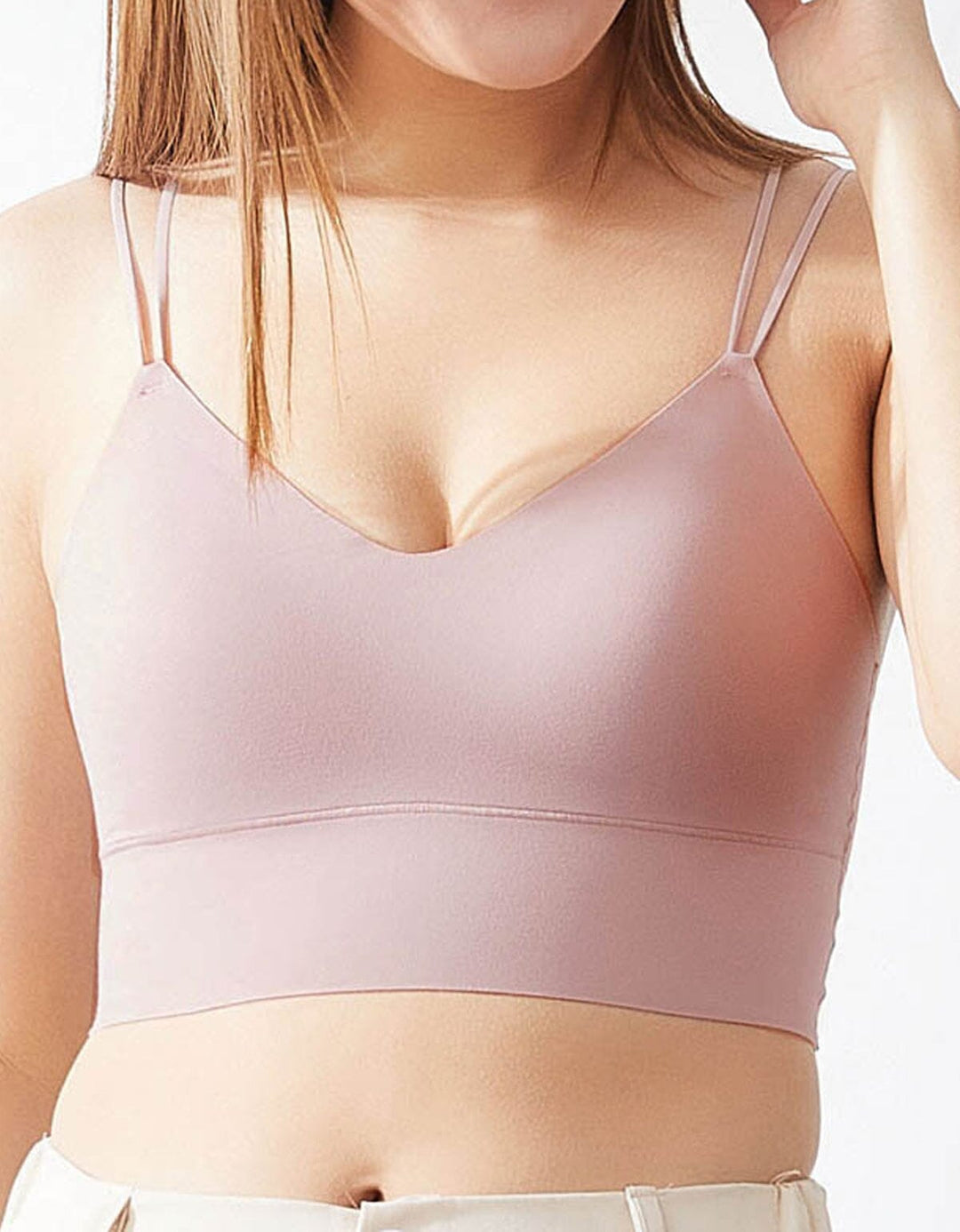 INVISIBLE REextraSkin™ Longline Triangle Bra Top Bra Her own words 