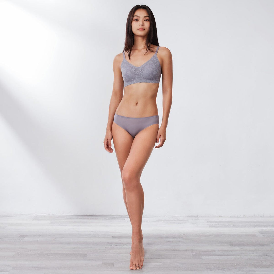 Invisible Lightmesh REextraSkin™ W-Shape support Bralette Bra Her Own Words 