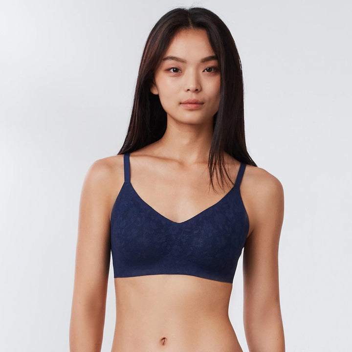 Invisible Lightmesh REextraSkin™ W-Shape support Bralette Bra Her Own Words 