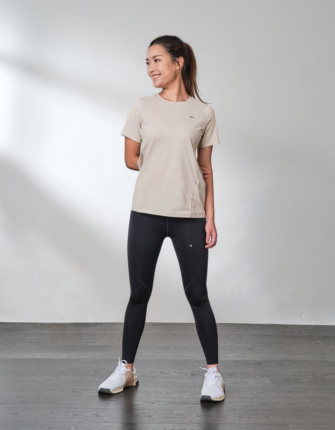 HOW- STAYDRY Quick Dry Short Sleeve Top Tops Her own words SPORTS 