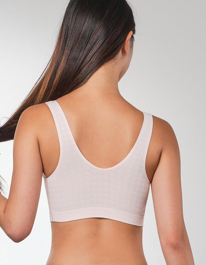 SOFT TOUCH REmarshmallowPad™ Seamless Knit REextraSkin™ Bra Top Bra Her own words 