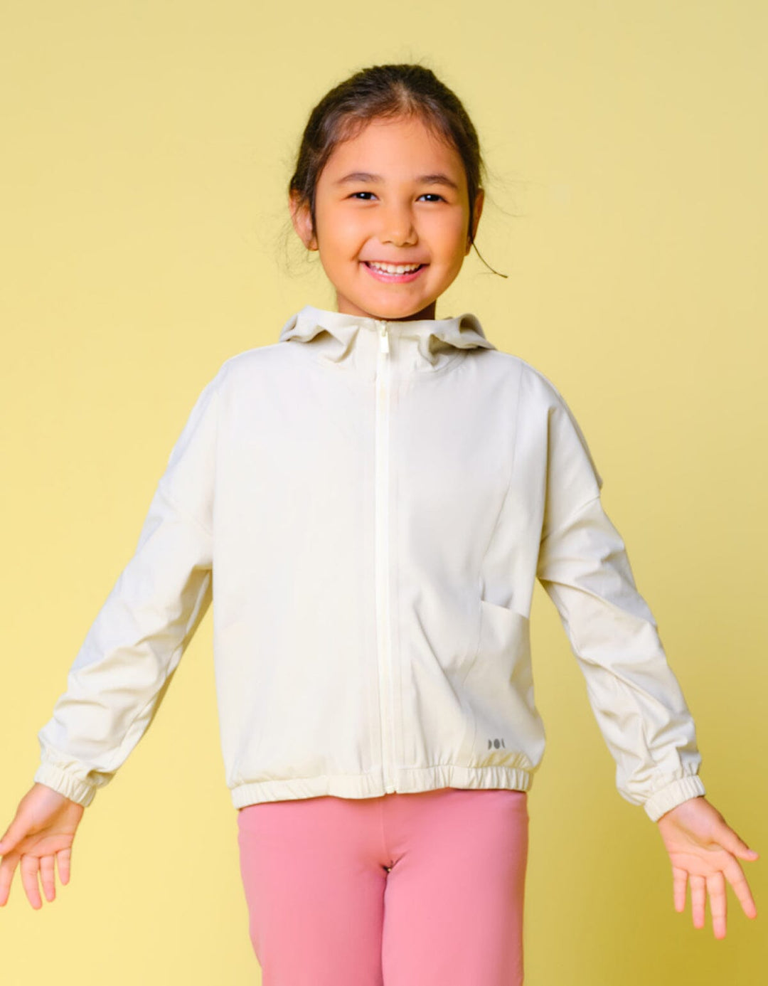 Kids HOW-STAYDRY UV Protection Cool Touch Quick Dry Running Jacket Jacket Her own words 