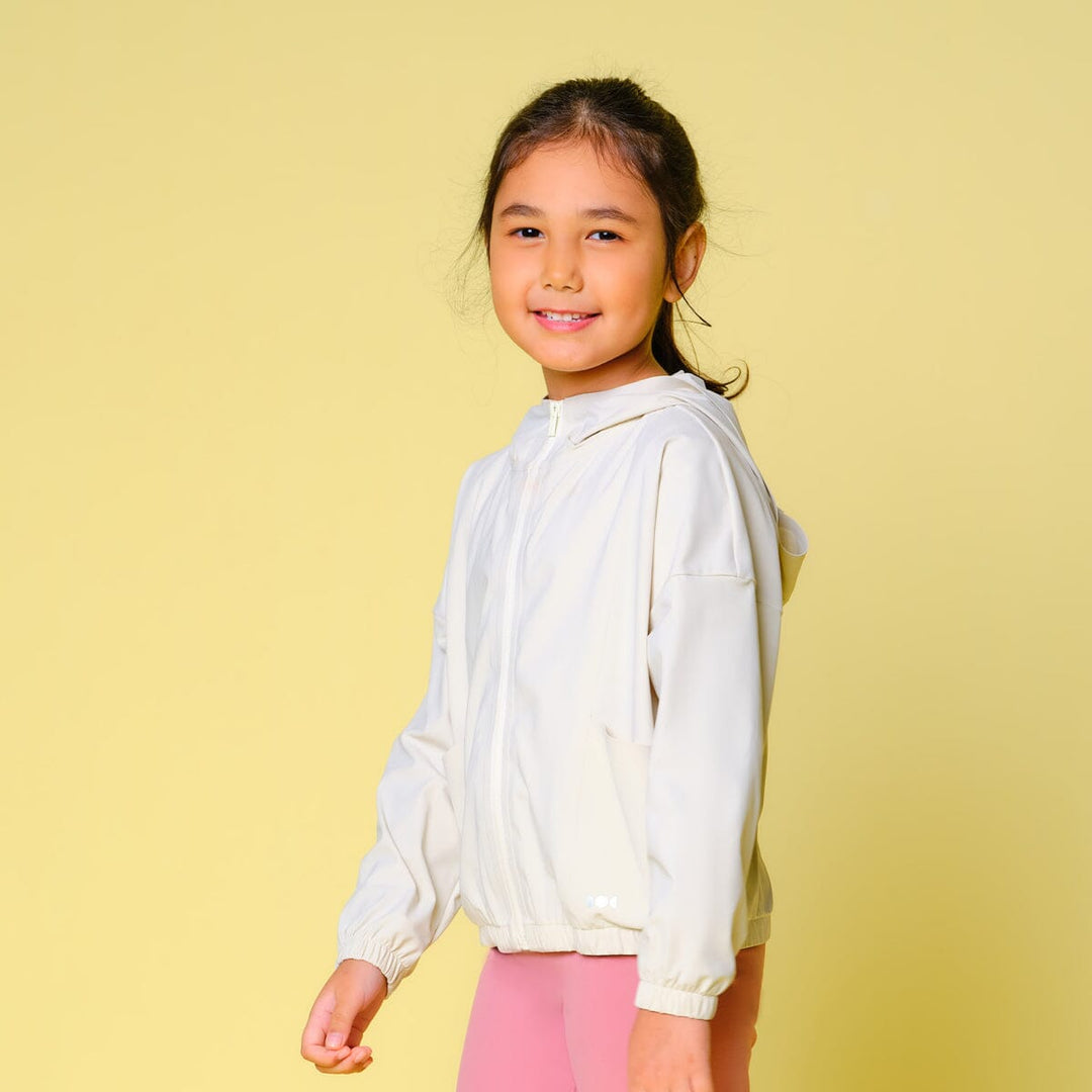 Kids HOW-STAYDRY UV Protection Cool Touch Quick Dry Running Jacket Tops Her own words 