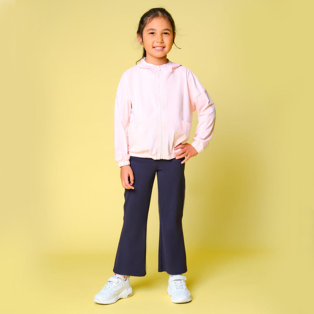 Kids HOW- EFFORTLESS Mid-Waist UV Protection Kick Flare Full length Sports leggings Leggings Her own words 