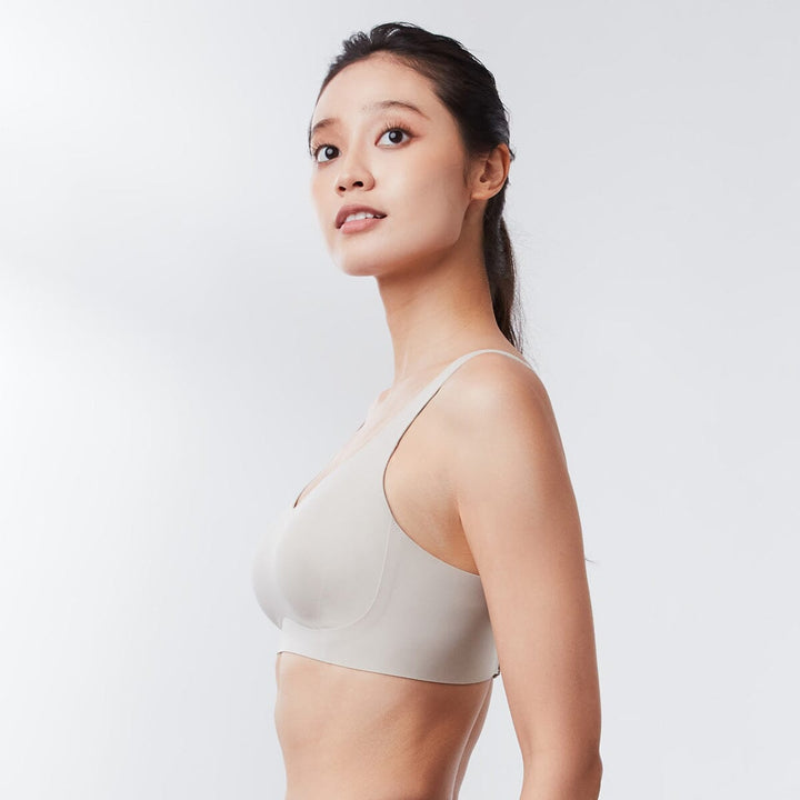 Solution Max Free REextraSkin™ & REadGrid™ Wing Light Shaping Full Coverage Bra Bra Her Own Words Agate Gray XS+ (70C-E) 