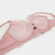 Sustainable REherbafoam™ Plunge Push Up Lace Bra Bra Her Own Words 