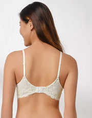 Stylist REmarshmallowPad™ REherbafoam™ Plunge Medium Push Up Lace Bra Bra Her own words 