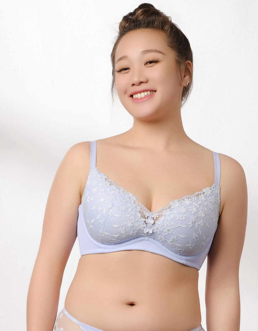 Stylist Ti-wire REmarshmallowPad™ REherbafoam™ Lightly Lined Lace Bra Bra Her own words 