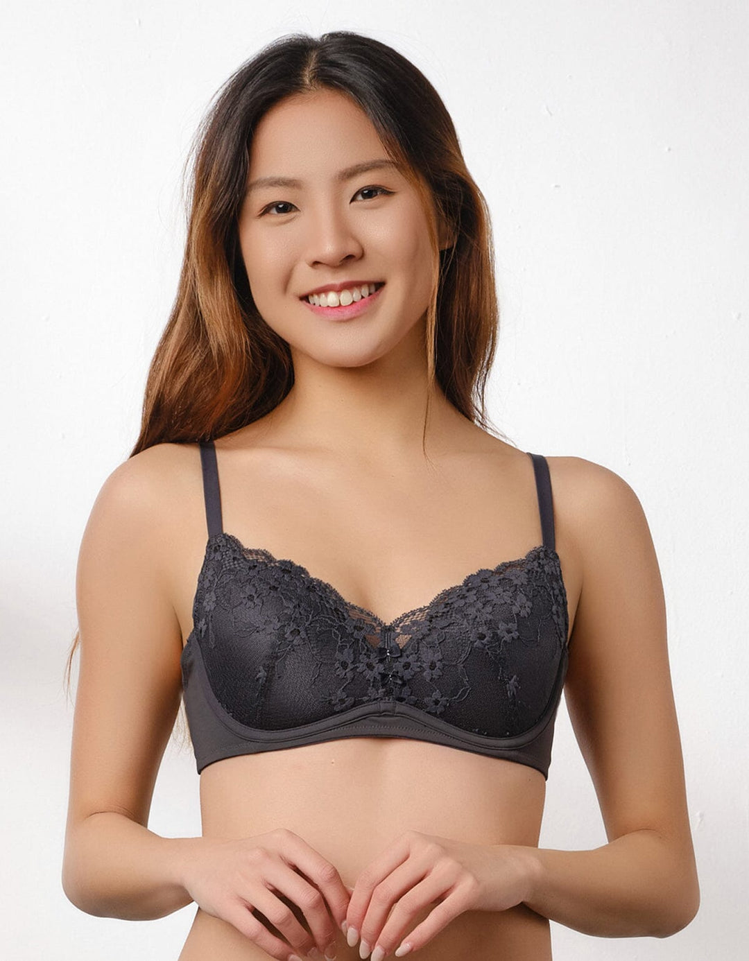 Stylist Ti-wire REmarshmallowPad™ REherbafoam™ Lightly Lined Lace Bra Bra Her own words 