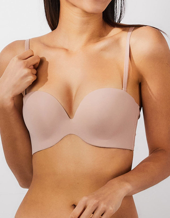 SOLUTION 2 Sizes Up Push Up Strapless Bra Bra Her own words Fumee 70A 