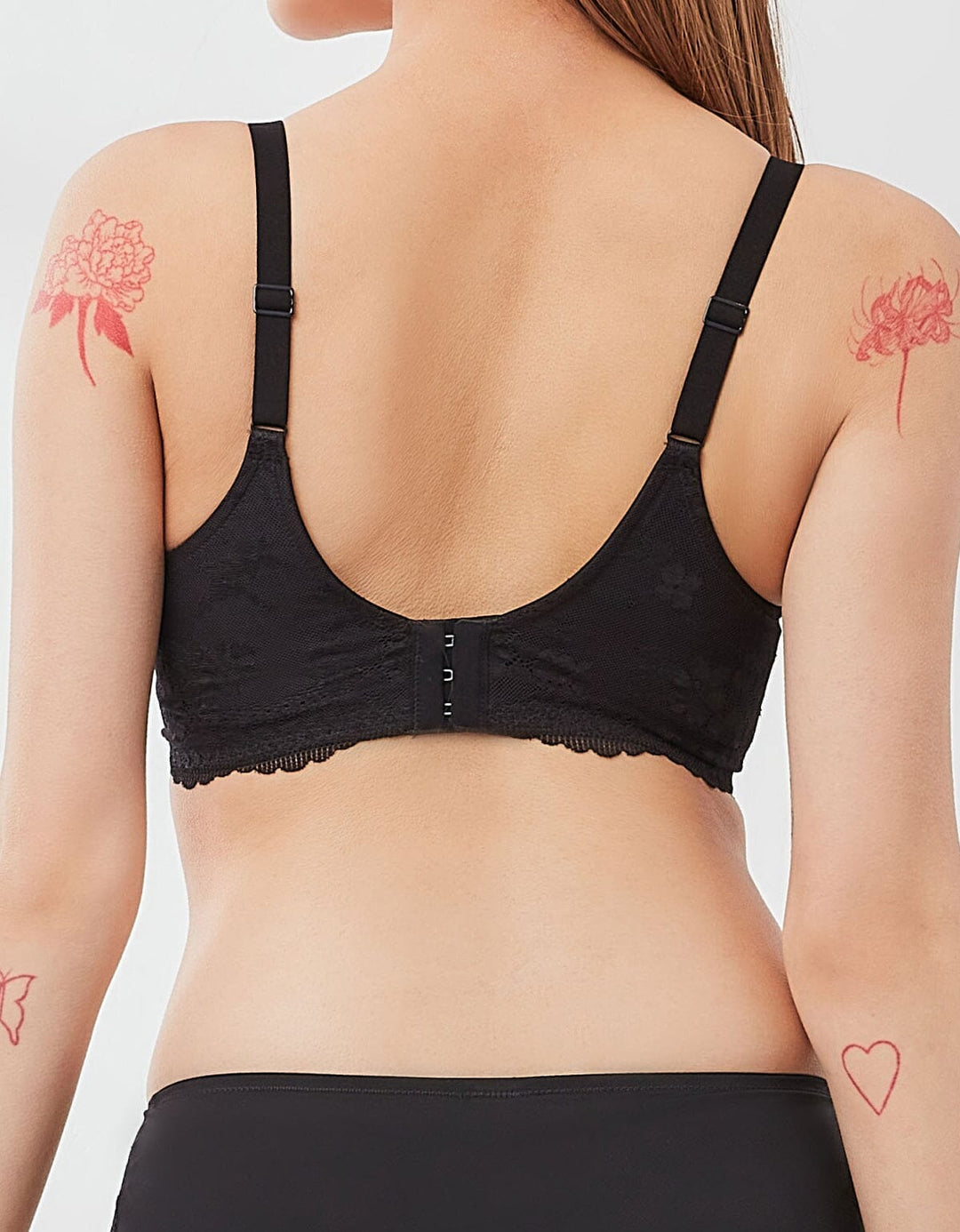 SUSTAINABLE REherbafoam??? W-Shape support Butterfly Push Up Lace Bra Bra Her own words 