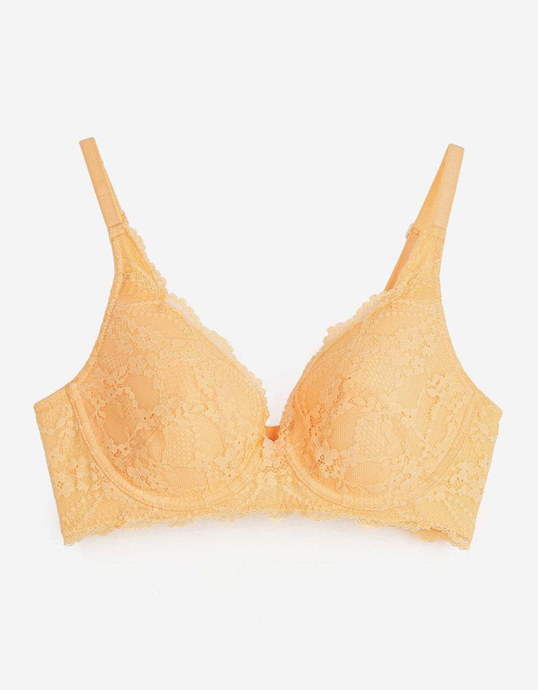 SUSTAINABLE REherbafoam™ Soft Touch Full Coverage Lightly Lined Lace Bra Bra Her own words Sunburst 75C 