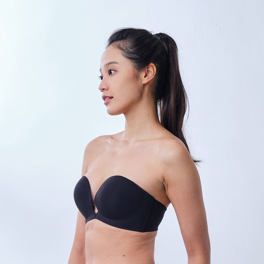 Sustainable REherbafoam™ Strapless Bandeau Light Push Up Bra Bra Her Own Words 