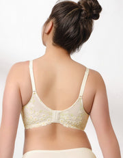 Stylist REmarshmallowPad™ REherbafoam™ Lightly Lined Lace Bra Bra Her own words New Snow White 75C 