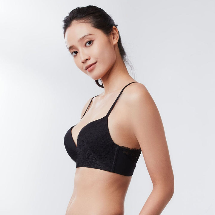 Stylist W-Shape Support Non Wired Push Up Bra Bra Her Own Words 