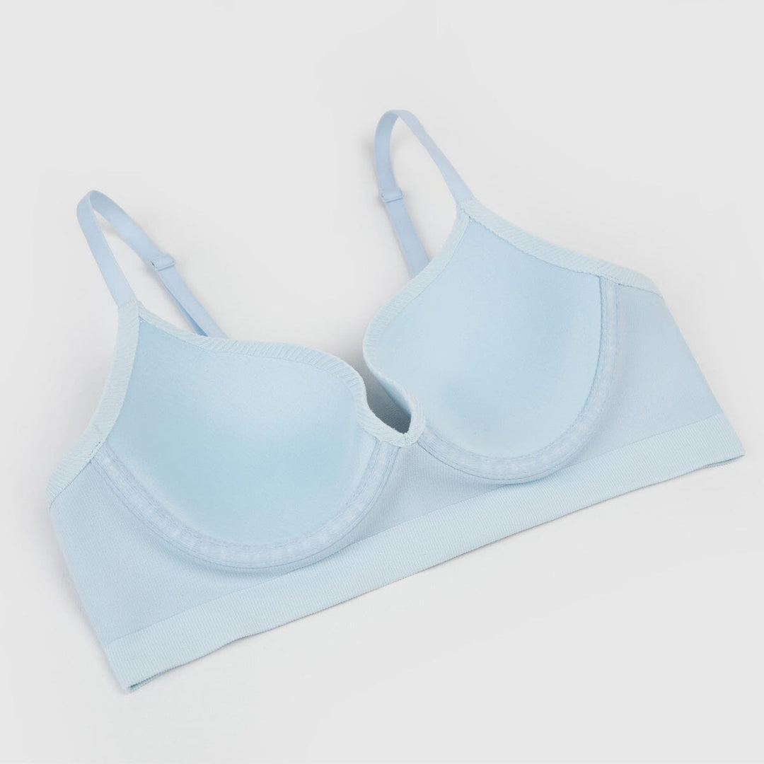 Sustainable REherbafoam??? & REextraSkin??? W-Shape Support Seamless Knit Lightly Lined Bra Bra Her Own Words 