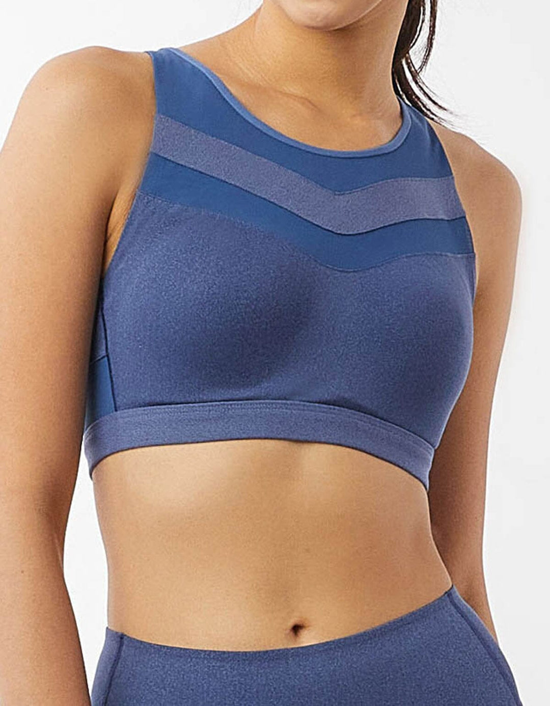 Demin Airy High Impact Sports Bra Sports Bra Her own words SPORTS 