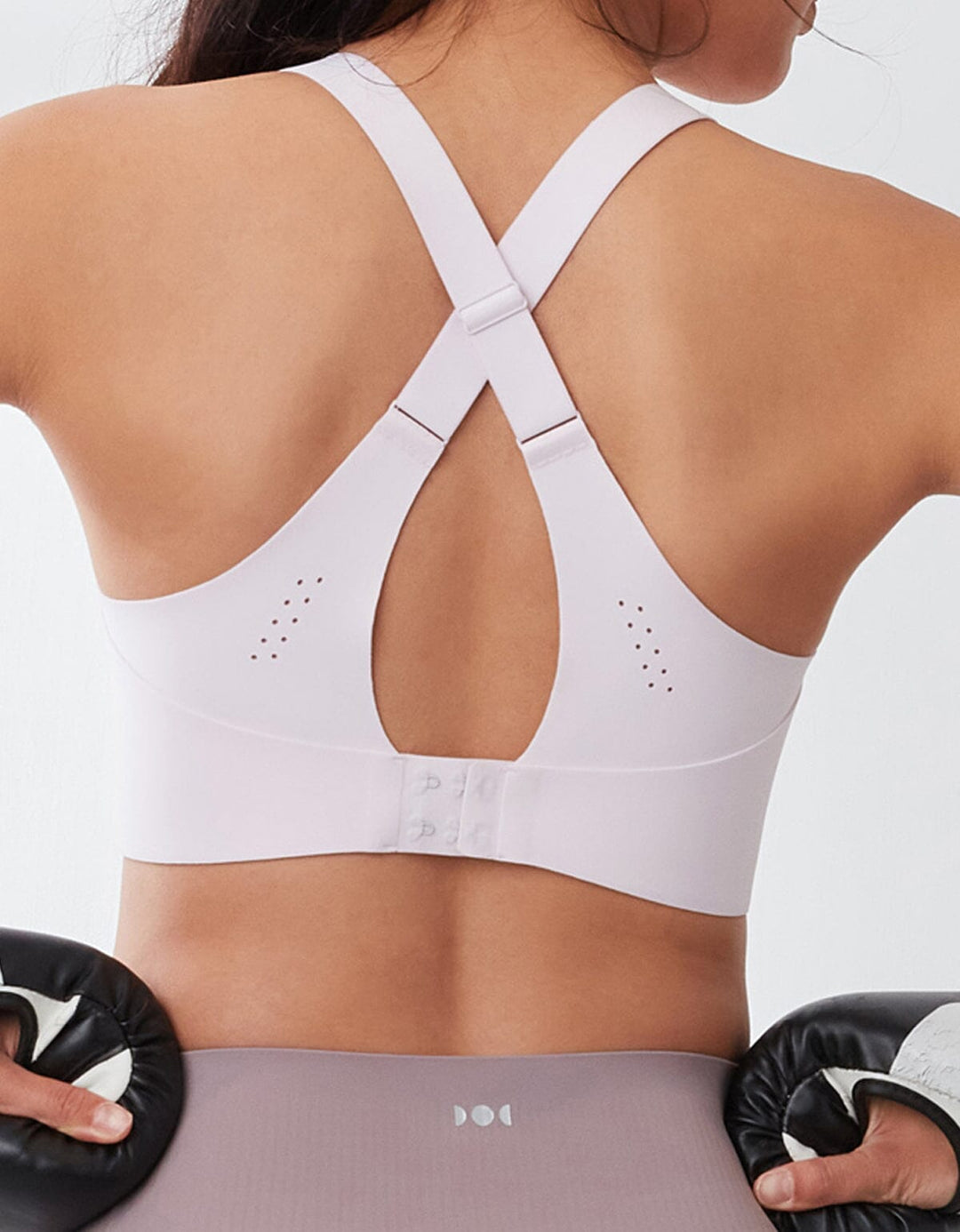 Free Me Rematrixpad™ UV Protection High Impact Sports Bra Sports Bra Her own words SPORTS Orchid Tint 75B 