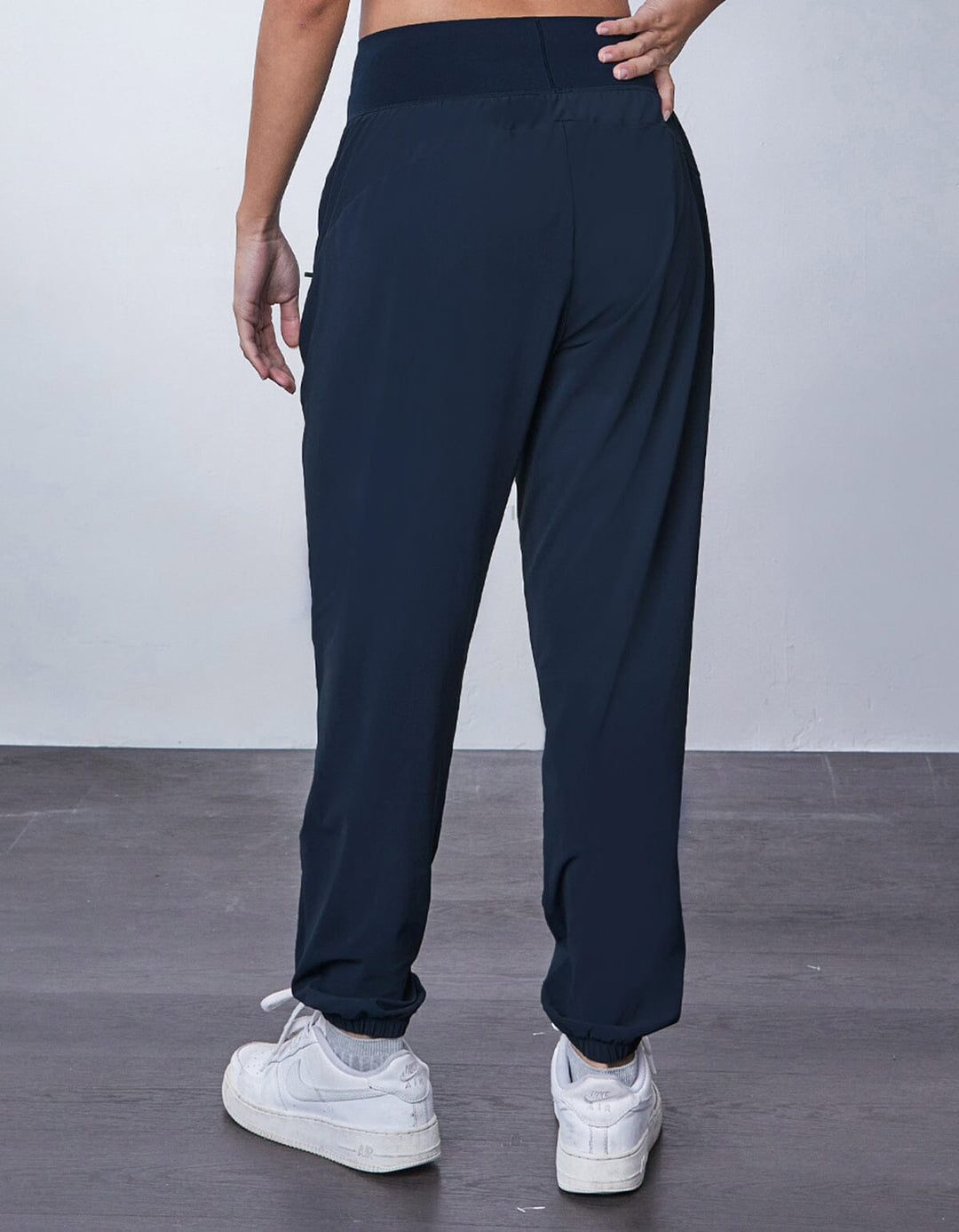 HOW- STAYDRY Mid-Waist Cool Touch Ankle Jogger Jogger Her own words SPORTS 