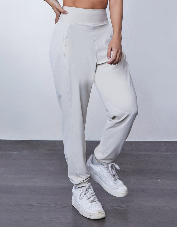 HOW- STAYDRY Mid-Waist Cool Touch Ankle Jogger Jogger Her own words SPORTS 