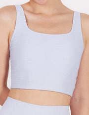 REextraSkin™ Longline Low Impact Sports Bra Sports Bra Her own words SPORTS Gray Dawn 70B 