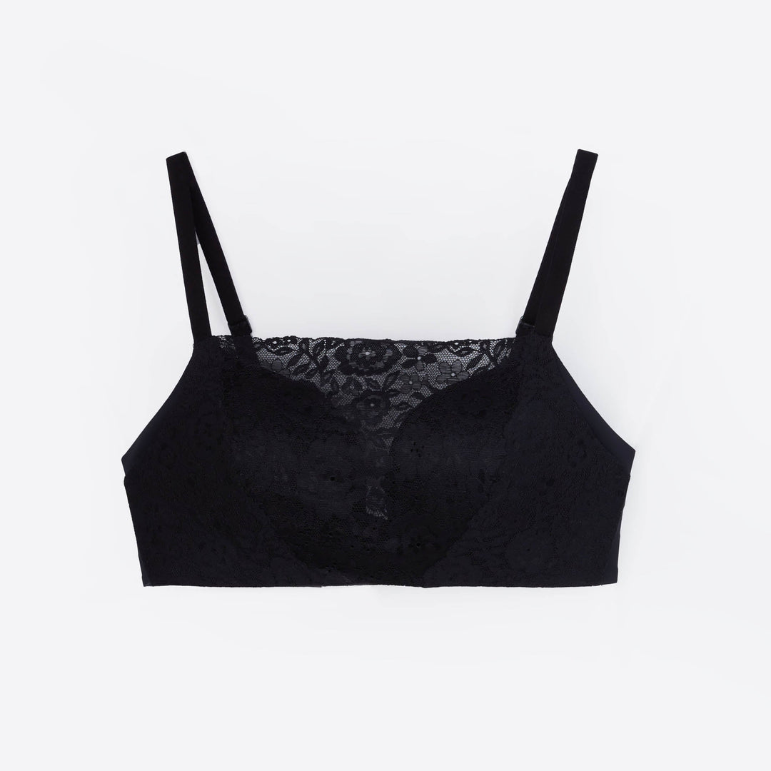 Sustainable Herbafoam???€??Non wired Push Up Bra Bra Her Own Words Black 70B 