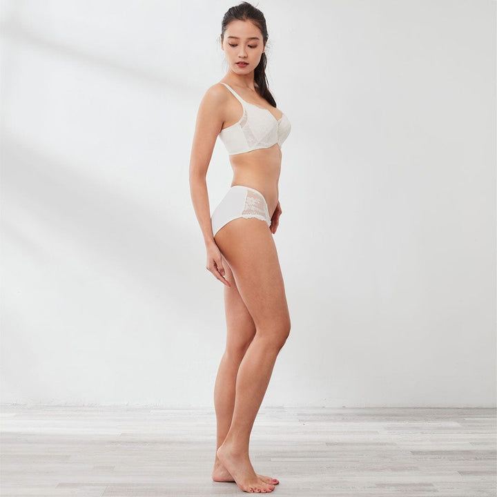 Sustainable REherbafoam???€??Slim-cut & Cushioned Sling Push Up Lace Bra Bra Her Own Words 