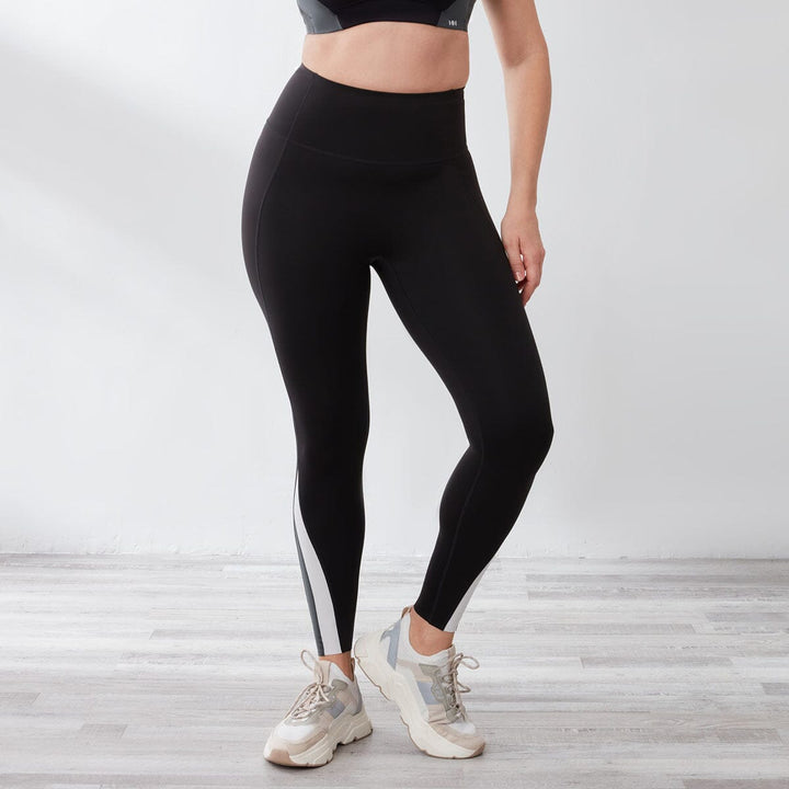 Super High-Waist Hold UV Protection Contrast Full Length Sports Leggings Leggings Her own words SPORTS 